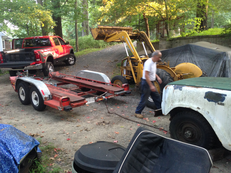 Illustration for article titled How To Tow A Project Car From An Impossible Place: The 7-Hour Saga
